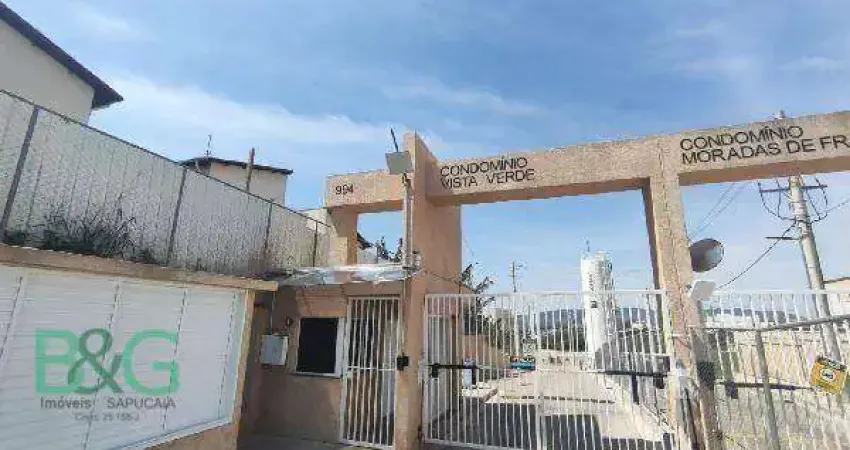 Apartamento com 2 dormitórios à venda, 45 m² por r$ 173.056 - palmares - franco da rocha/sp