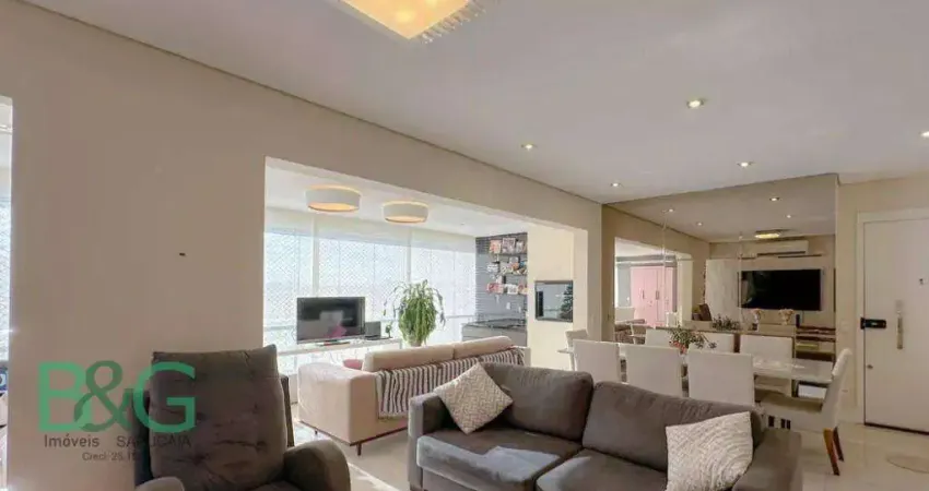 Apartamento com 3 dormitórios à venda, 134 m² por r$ 1.949.000 - vila anastácio - são paulo/sp