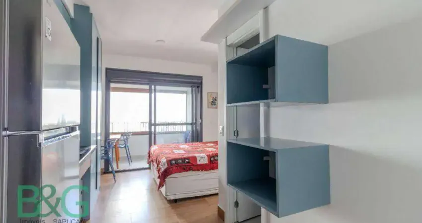 Studio com 1 dormitório à venda, 27 m² por r$ 420.000 - campo belo - são paulo/sp