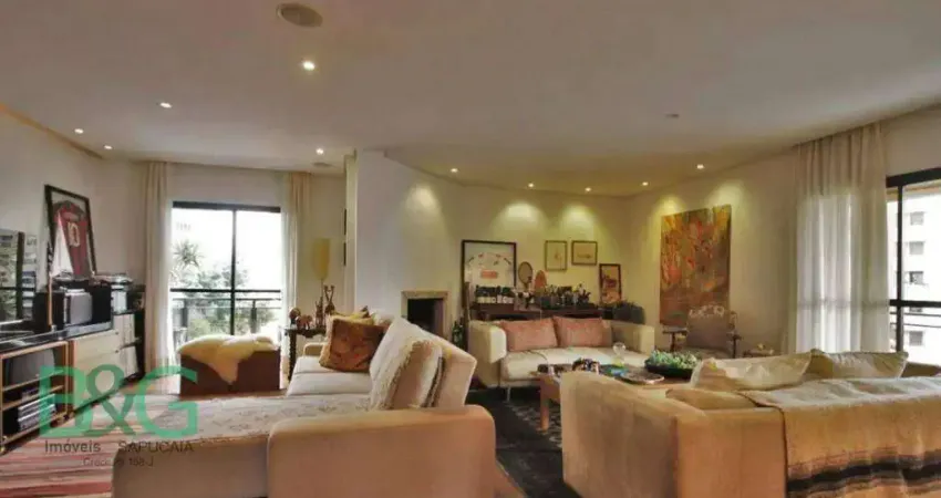 Apartamento com 3 dormitórios à venda, 264 m² por r$ 789.000 - real parque - são paulo/sp