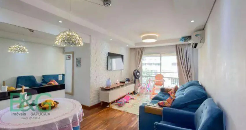 Apartamento com 3 dormitórios à venda, 85 m² por r$ 802. - cambuci - são paulo/sp