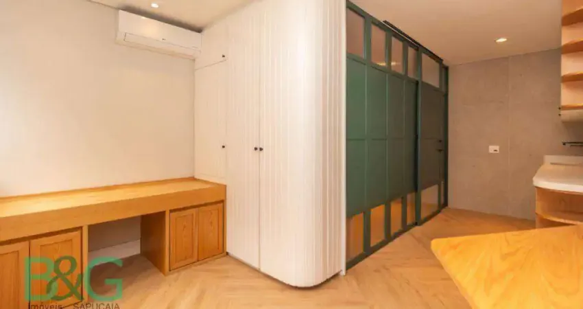 Conjunto, 34 m² - venda por r$ 850. ou aluguel por r$ 1.355/mês - moema - são paulo/sp