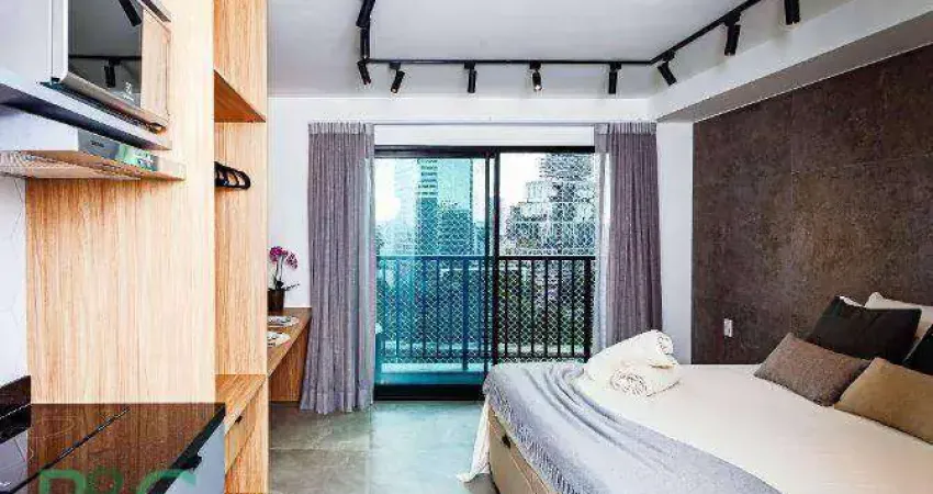 Studio com 1 dormitório à venda, 25 m² por r$ 368.000 - pinheiros - são paulo/sp