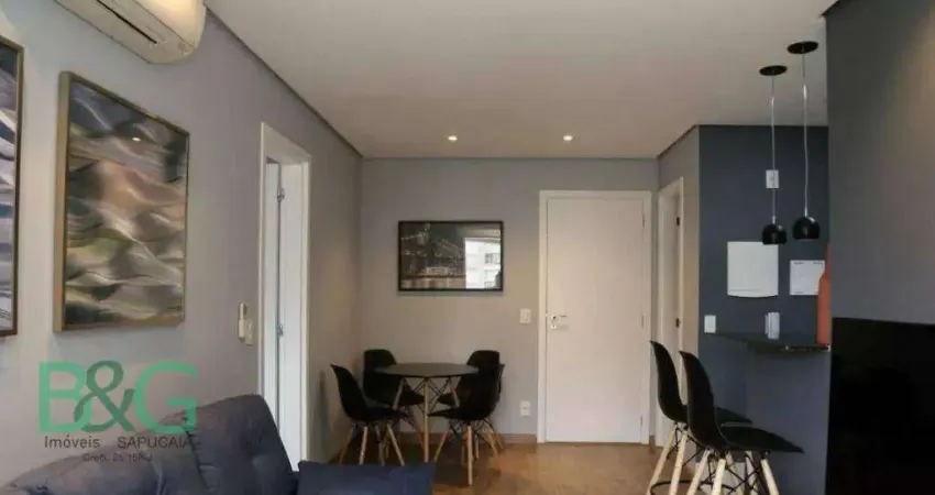 Apartamento com 1 dormitório à venda, 47 m² por r$ 989.000 - jardim leonor - são paulo/sp