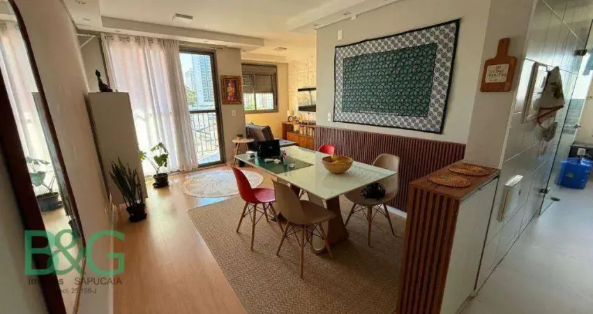 Apartamento com 2 dormitórios à venda, 61 m² por r$ 525.000 - jardim marajoara - são paulo/sp