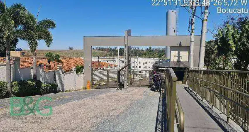 Apartamento com 2 dormitórios à venda, 39 m² por r$ 105.386 - jardim paraíso - botucatu/sp