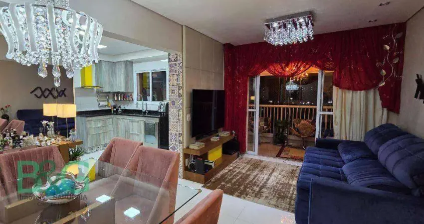 Apartamento com 3 dormitórios à venda, 107 m² por r$ 1.589.000 - tatuapé - são paulo/sp