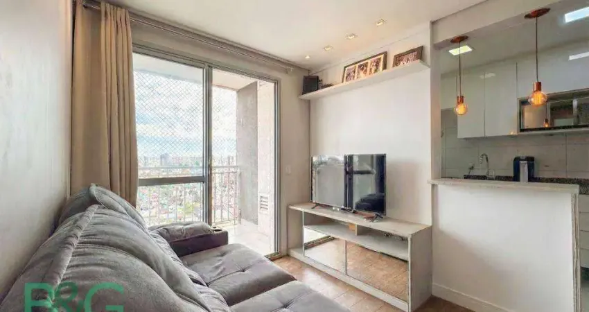 Apartamento com 2 dormitórios à venda, 50 m² por r$ 508.000 - vila mascote - são paulo/sp