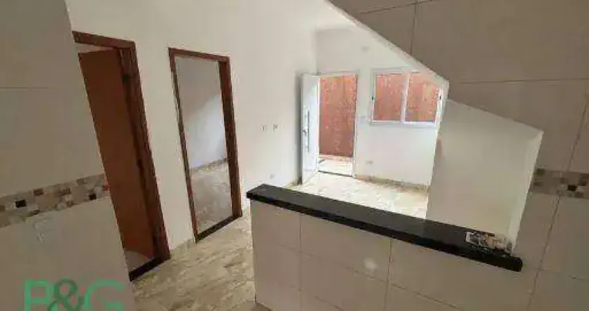 Sobrado com 2 dormitórios para alugar, 70 m² por r$ 1.490/mês - parque das américas - praia grande/sp