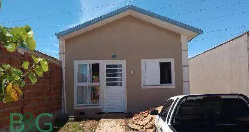 Casa com 2 dormitórios à venda, 49 m² por r$ 119.755 - residencial paquerê - araçatuba/sp