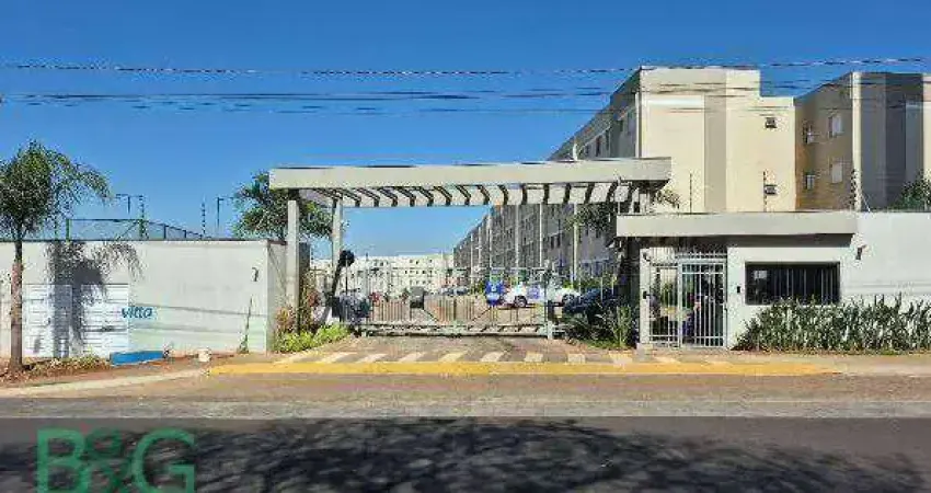 Apartamento com 2 dormitórios à venda, 43 m² por r$ 109.919 - campos ville - araraquara/sp