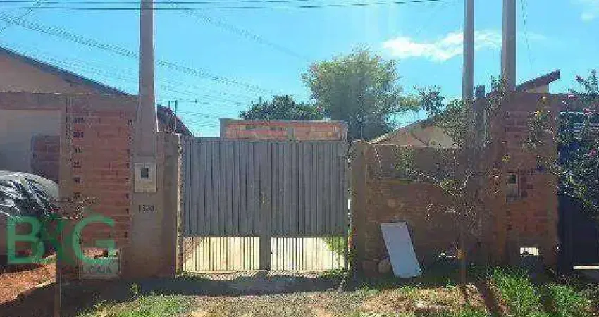 Casa com 1 dormitório à venda, 32 m² por r$ 122.374 - chácara são joão - bauru/sp