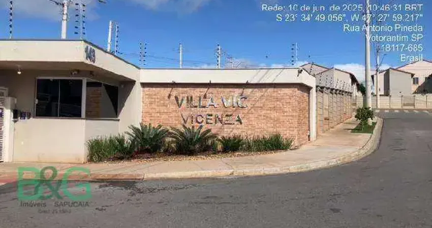 Apartamento com 2 dormitórios à venda, 54 m² por r$ 133.852 - jardim são lucas - votorantim/sp