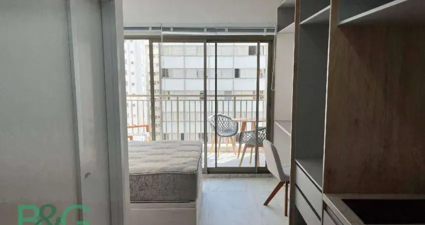 Studio com 1 dormitório para alugar, 26 m² por r$ 4.650,00/mês - perdizes - são paulo/sp