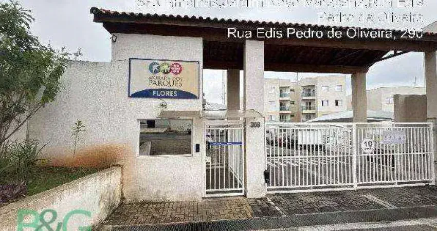 Apartamento com 2 dormitórios à venda, 47 m² por r$ 225.878 - jardim novo maracanã - campinas/sp