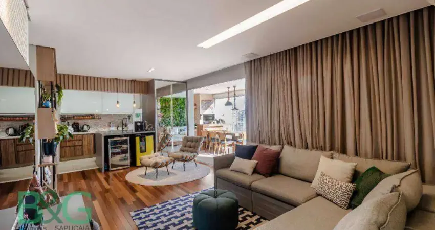 Apartamento com 3 dormitórios à venda, 134 m² por r$ 2.390.000 - brooklin - são paulo/sp