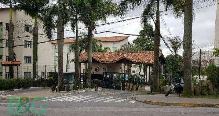 Apartamento com 2 dormitórios à venda, 47 m² por r$ 125.718 - jardim são miguel - ferraz de vasconcelos/sp