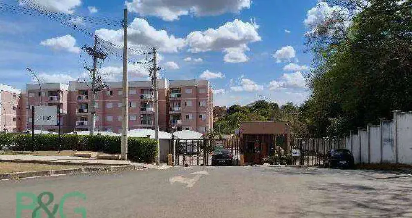 Apartamento com 2 dormitórios à venda, 55 m² por r$ 232.854 - joão aranha - paulínia/sp