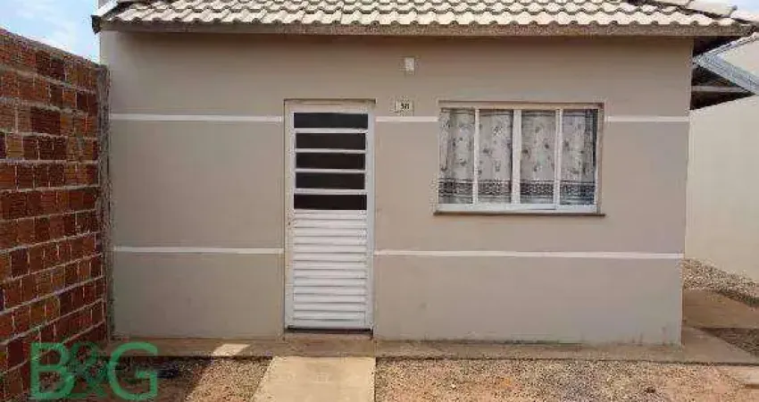 Casa com 2 dormitórios à venda, 44 m² por R$ 130.040 - Conjunto Habitacional Luana II - Araçatuba/SP