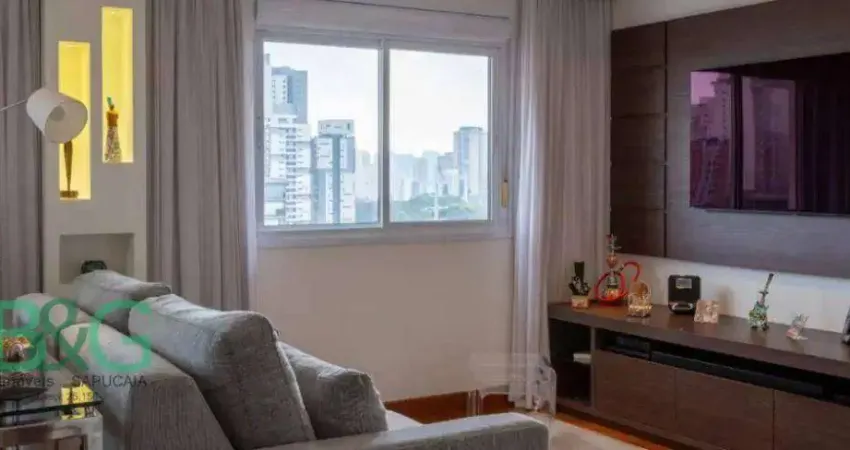 Apartamento com 3 dormitórios à venda, 131 m² por R$ 2.200.000 - Campo Belo - São Paulo/SP