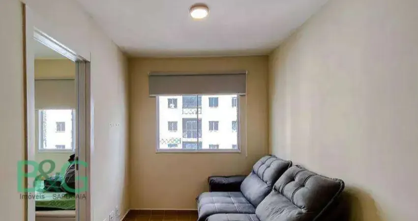 Apartamento com 2 dormitórios à venda, 34 m² por R$ 344.000 - Mooca - São Paulo/SP