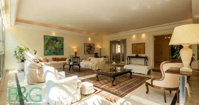Apartamento com 5 dormitórios à venda, 446 m² por R$ 7.650.000,00 - Higienópolis - São Paulo/SP