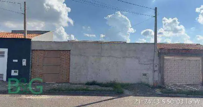 Casa com 2 dormitórios à venda, 54 m² por R$ 99.119 - Residencial Marco Guerrero - Penápolis/SP