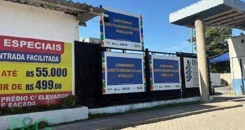 Apartamento com 2 dormitórios à venda, 49 m² por R$ 147.749 - Feital - Pindamonhangaba/SP