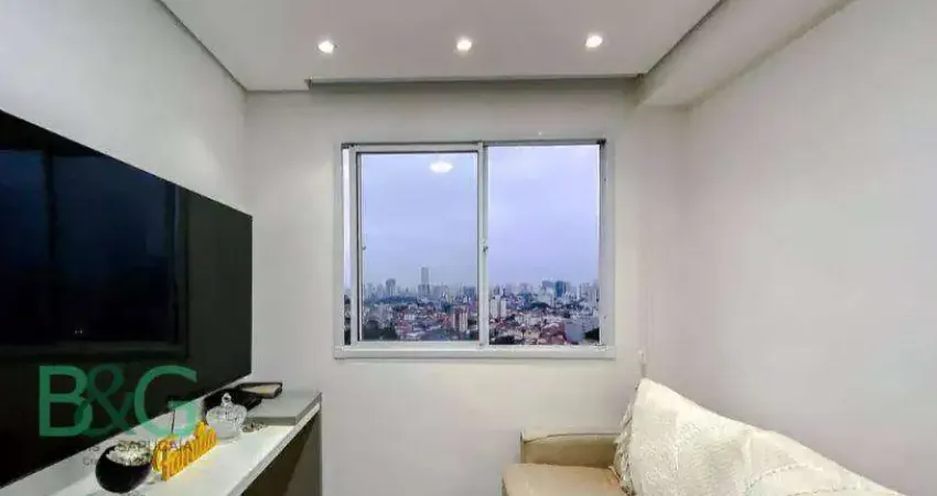 Apartamento com 1 dormitório à venda, 25 m² por R$ 288.000 - Mooca - São Paulo/SP