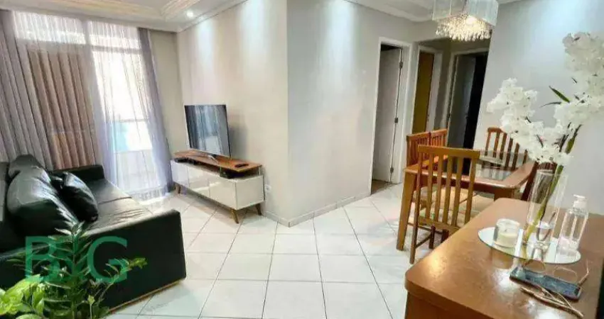 Apartamento com 3 dormitórios à venda, 77 m² por R$ 638.000 - Tatuapé - São Paulo/SP