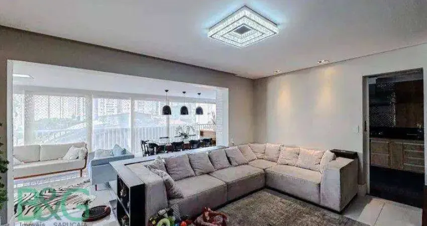 Apartamento com 3 dormitórios para alugar, 137 m² por R$ 10.860,00/mês - Vila Regente Feijó - São Paulo/SP