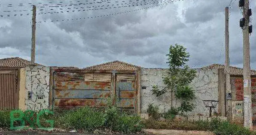 Casa com 2 dormitórios à venda, 45 m² por R$ 117.300 - Parque Residencial Dignidade - São José do Rio Preto/SP