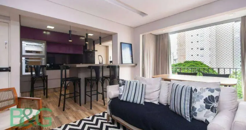 Apartamento com 3 dormitórios à venda, 82 m² por R$ 960.000 - Brooklin Novo - São Paulo/SP