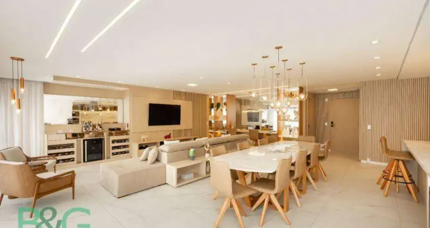 Apartamento com 3 dormitórios à venda, 160 m² por R$ 3.500.000 - Vila Dom Pedro I - São Paulo/SP