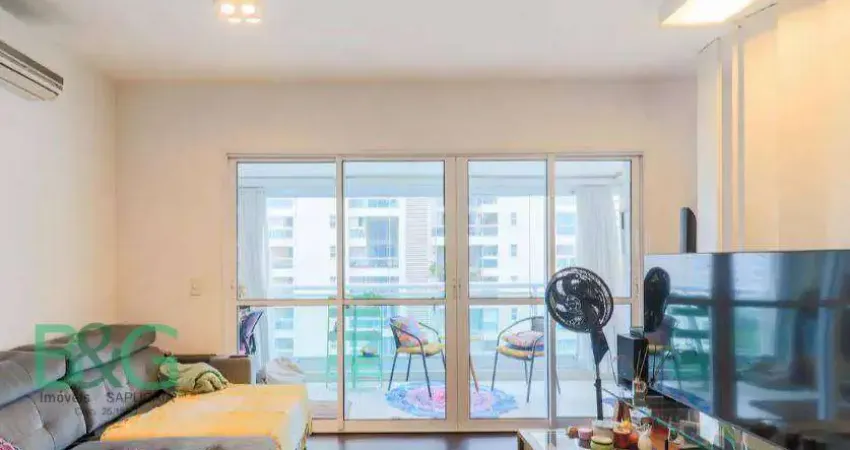 Apartamento com 1 dormitório à venda, 59 m² por R$ 978.000 - Campo Belo - São Paulo/SP