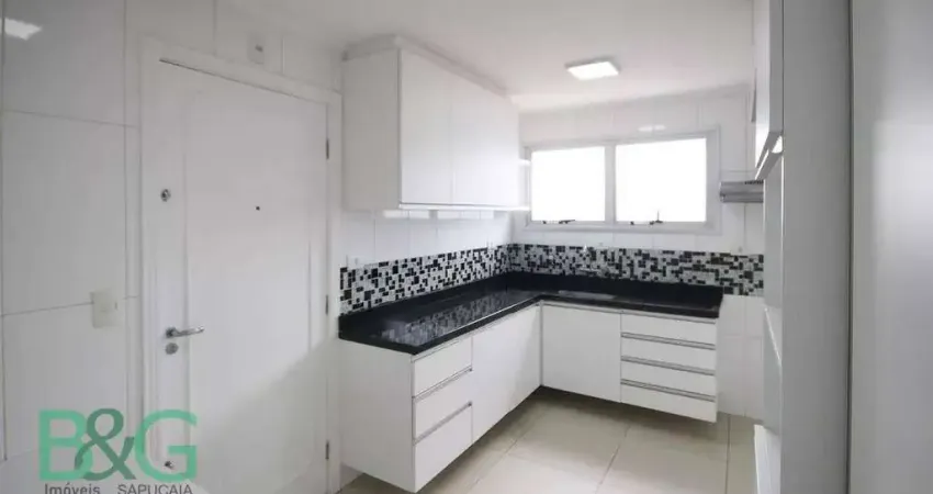 Apartamento com 3 dormitórios para alugar, 123 m² por R$ 4.997/mês - Jardim Leonor Mendes de Barros - São Paulo/São Paulo