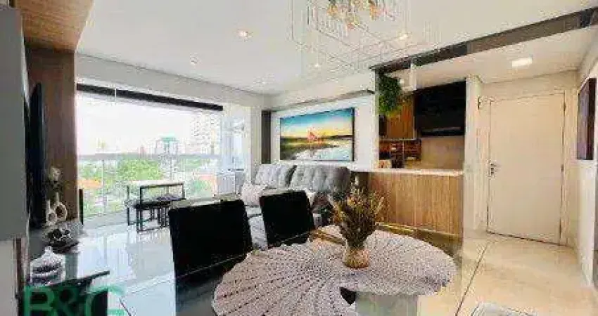 Apartamento com 2 dormitórios à venda, 63 m² por R$ 920.000 - Chácara Inglesa - São Paulo/SP