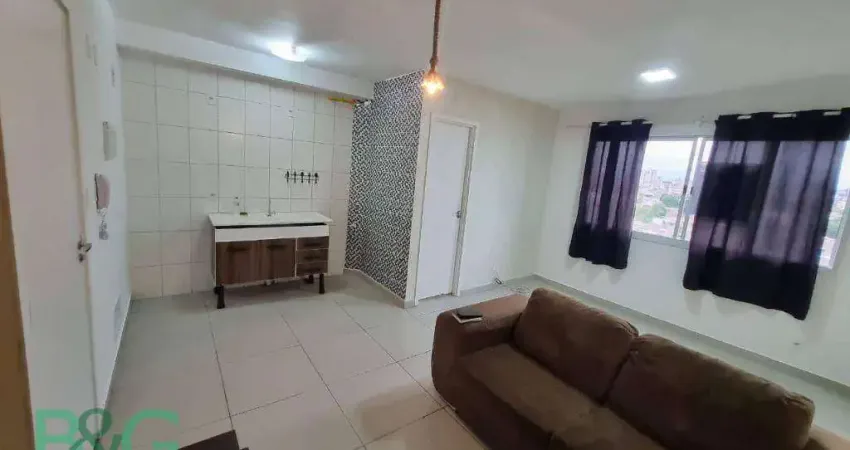 Studio com 1 dormitório, 30 m² - venda por R$ 240.000 ou aluguel por R$ 1.870/mês - Vila Campanela - São Paulo/SP