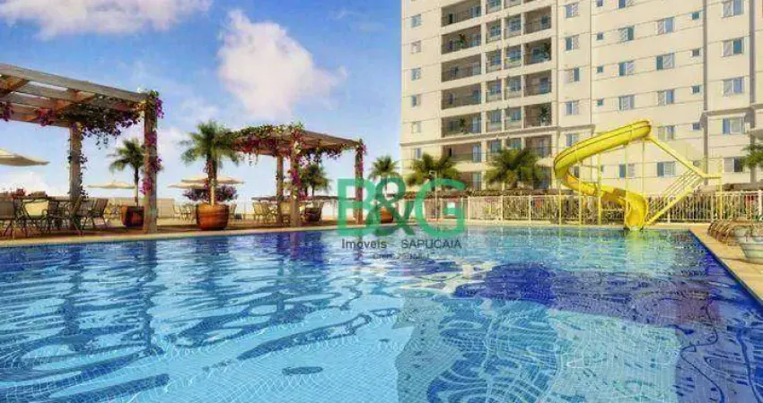 Apartamento com 2 dormitórios à venda, 63 m² por R$ 653.924,70 - Marapé - Santos/SP
