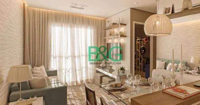 Apartamento com 2 dormitórios à venda, 48 m² por R$ 341.152,50 - Parque Jaçatuba - Santo André/SP