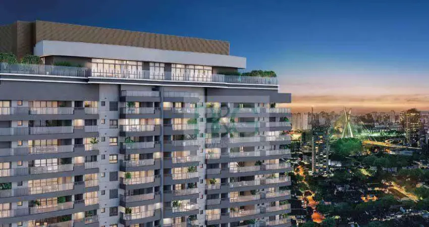 Apartamento com 4 dormitórios à venda, 142 m² por R$ 2.138.202,00 - Brooklin - São Paulo/SP