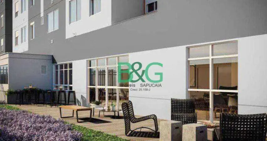 Apartamento com 2 dormitórios à venda, 34 m² por r$ 314.976,00 - brás - são paulo/sp