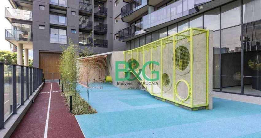 Studio com 1 dormitório à venda, 42 m² por R$ 1.309.039,78 - Itaim Bibi - São Paulo/SP