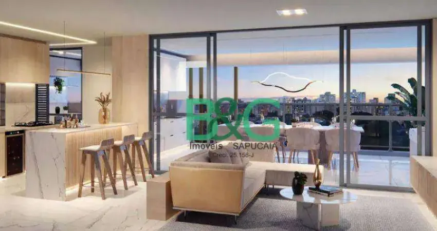 Apartamento com 4 dormitórios à venda, 177 m² por R$ 2.476.803,75 - Vila Firmiano Pinto - São Paulo/SP