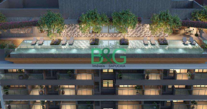 Apartamento com 1 dormitório à venda, 53 m² por R$ 935.718,30 - Higienópolis - São Paulo/SP