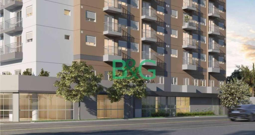 Apartamento com 1 dormitório à venda, 28 m² por R$ 304.920,00 - Vila Romana - São Paulo/SP