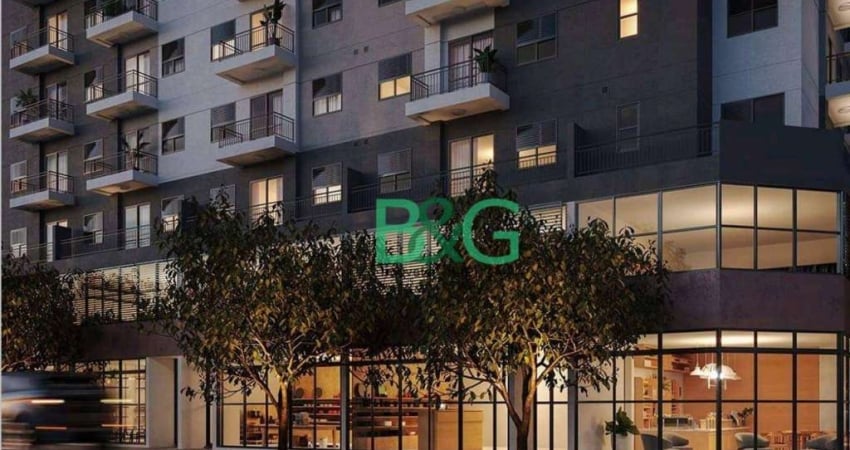 Studio com 2 dormitórios à venda, 38 m² por R$ 346.401,00 - Santa Cecília - São Paulo/SP