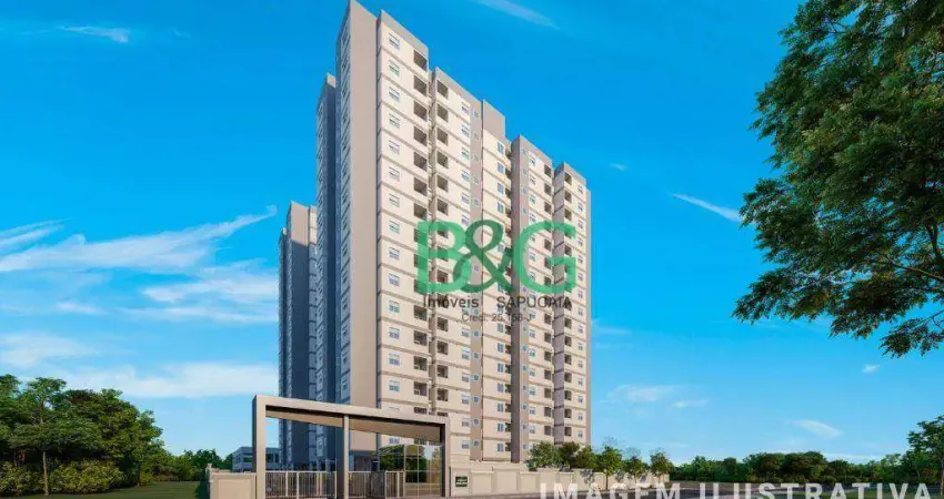 Apartamento com 2 dormitórios à venda, 49 m² por R$ 456.380,10 - Ipiranga - São Paulo/SP