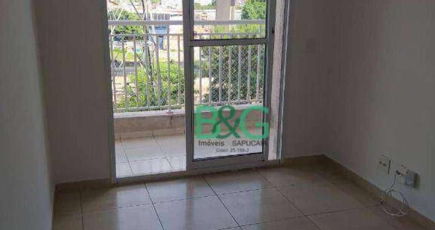 Apartamento com 2 dormitórios para alugar, 53 m² por R$ 2.508,56/mês - Penha de França - São Paulo/SP