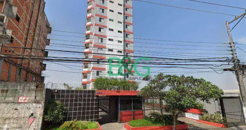Apartamento com 1 dormitório para alugar, 44 m² por R$ 1.808,00/mês - Americanópolis - São Paulo/SP